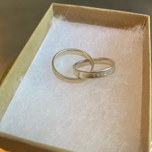 TIFFANY & CO Interlocking Circles Ring SILVER